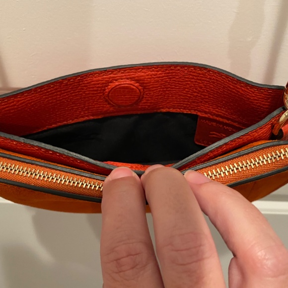 NWOT Longchamp Crossbody “Mailbox” bag PLUS Gold Chain Strap - Perfect Fall Bag! - Picture 7 of 13